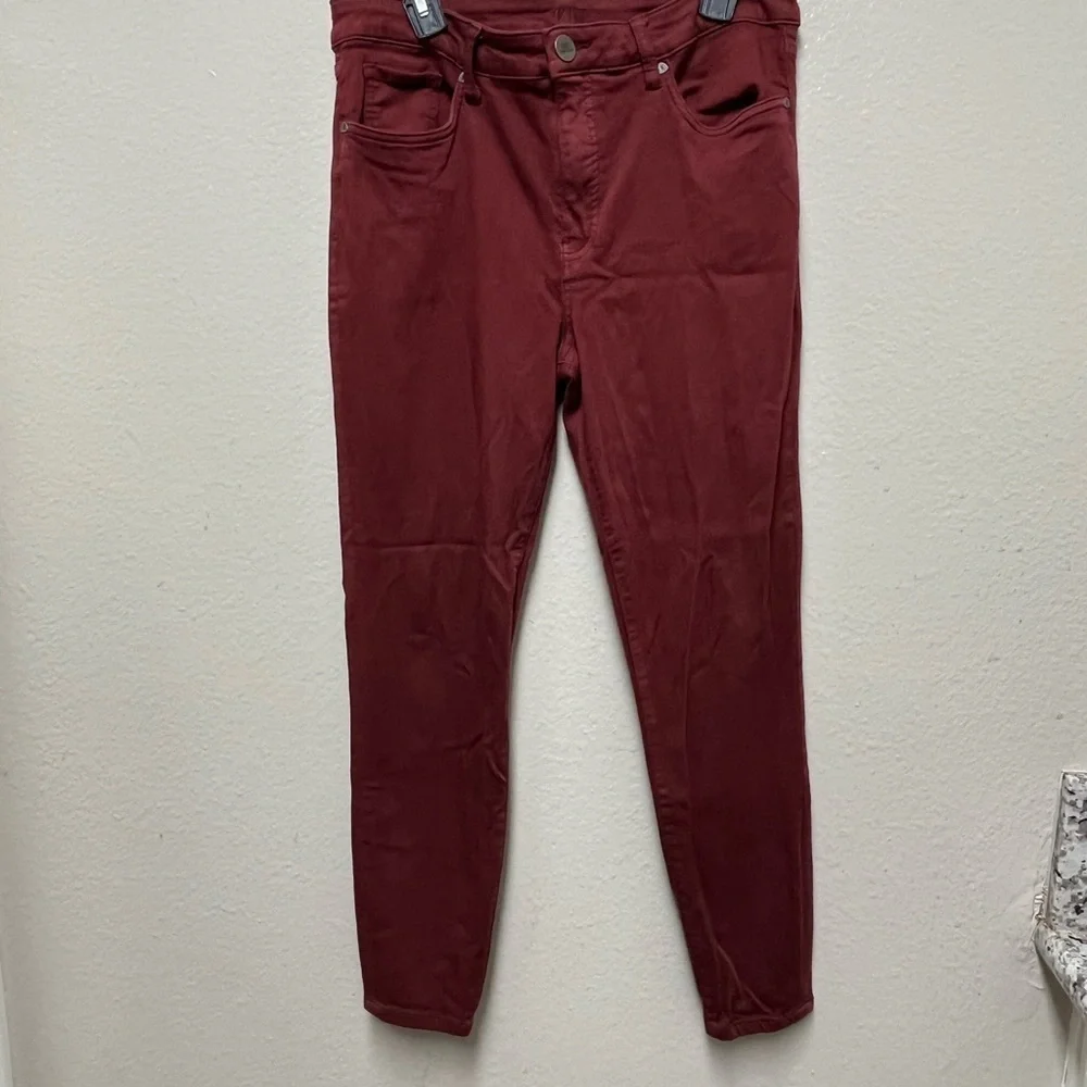 Kut ankle skinny Women's Burgundy Jeans